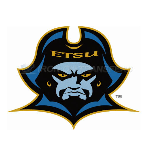 ETSU Buccaneers Iron-on Stickers (Heat Transfers)NO.4339
